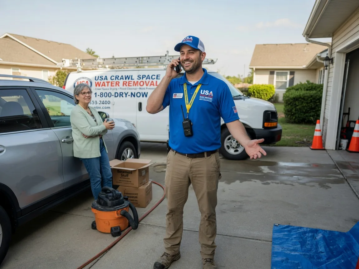 Crawl Space Water Removal Yellville, AR FAQs